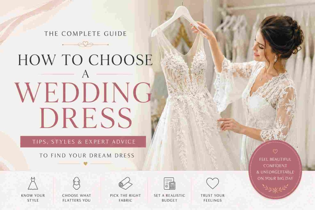how to choose a wedding dress